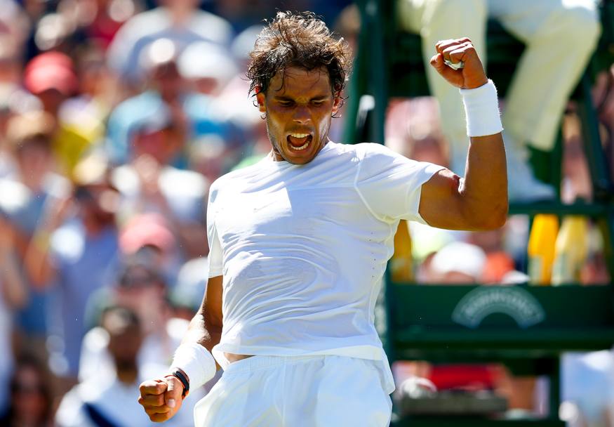 Rafa Nadal chiude con un 6-4 6-2 6-4 l&#39;incontro col brasilianoThomaz Bellucci (Getty Images)